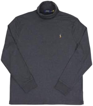 【新品】POLOラルフローレンタートルネックシャツ長袖カットソー黒S/US:XS POLO RALPH LAUREN 長袖Tシャツ ポロ ラルフローレン メンズ